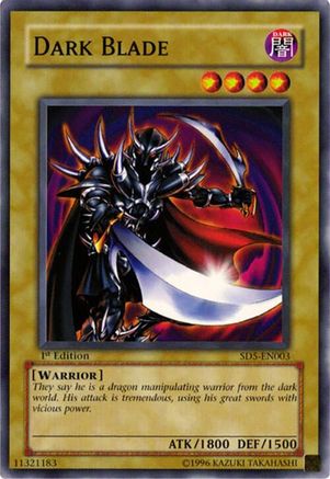 Image of Dark Blade (SD5-EN003) - Structure Deck: Warrior's Triumph 1st Edition