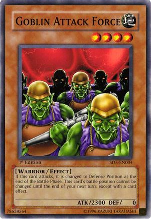 Image of Goblin Attack Force (SD5-EN004) - Structure Deck: Warrior's Triumph 1st Edition