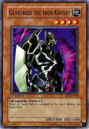 Image of Gearfried the Iron Knight (SD5-EN005) - Structure Deck: Warrior's Triumph 1st Edition