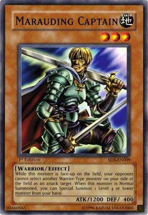 Image of Marauding Captain (SD5-EN009) - Structure Deck: Warrior's Triumph 1st Edition