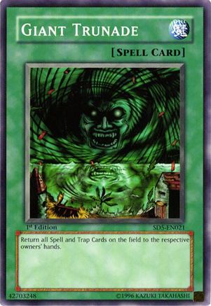 Image of Giant Trunade (SD5-EN021) - Structure Deck: Warrior's Triumph 1st Edition
