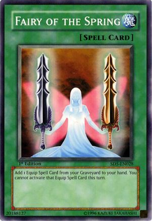 Image of Fairy of the Spring (SD5-EN028) - Structure Deck: Warrior's Triumph 1st Edition