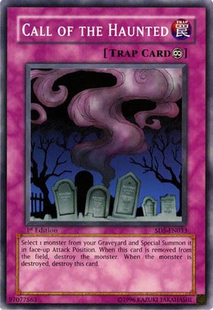 Image of Call Of The Haunted (SD5-EN033) - Structure Deck: Warrior's Triumph 1st Edition