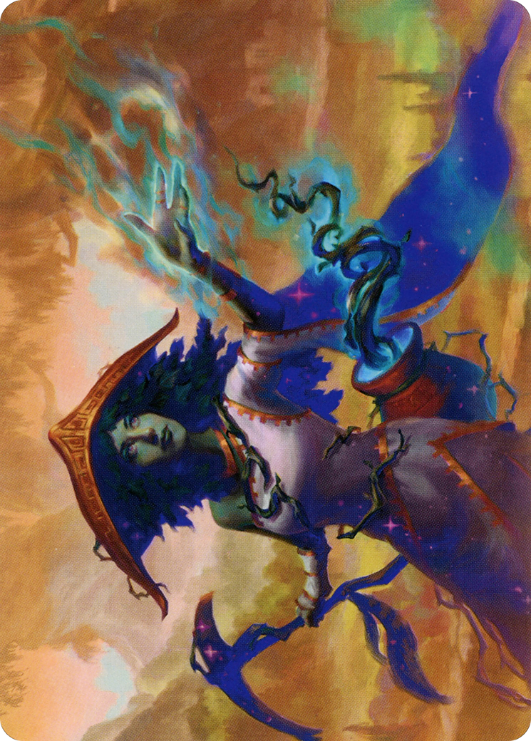Image of Sythis, Harvest's Hand // Sythis, Harvest's Hand (AMH2-059) - Modern Horizons 2 Art Series (Borderless) Foil
