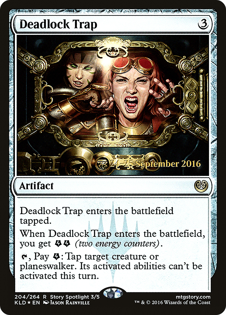 Image of Deadlock Trap (PRE-204) - Kaladesh Promos Foil