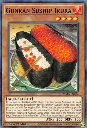 Image of Gunkan Suship Ikura (DAMA-EN012) - Dawn of Majesty 1st Edition