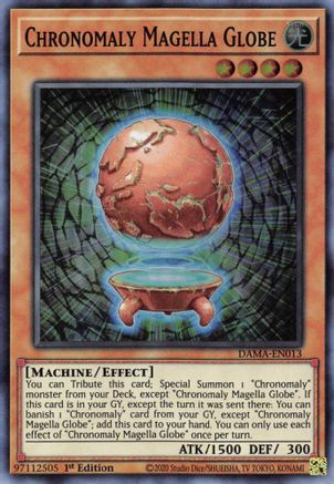 Image of Chronomaly Magella Globe (DAMA-EN013) - Dawn of Majesty 1st Edition