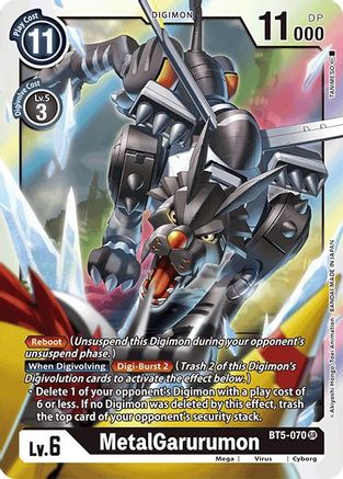 Image of MetalGarurumon - BT5-070 (BT5-070) - Battle of Omni Foil