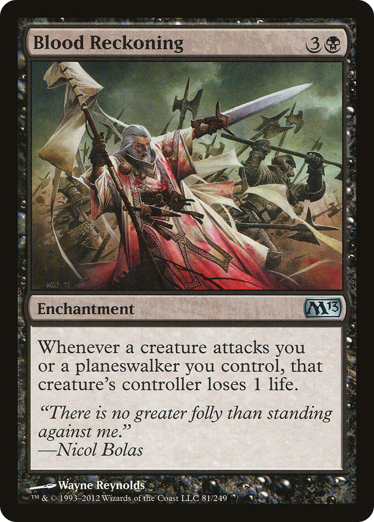 Image of Blood Reckoning (M13-081) - Magic 2013