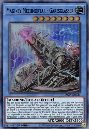 Image of Magikey Mechmortar - Garesglasser (DAMA-EN033) - Dawn of Majesty 1st Edition