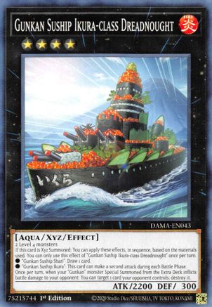 Image of Gunkan Suship Ikura-class Dreadnought (DAMA-EN043) - Dawn of Majesty 1st Edition