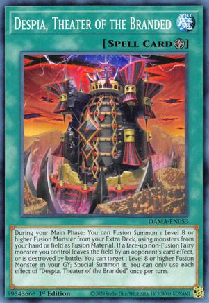 Image of Despia, Theater of the Branded (DAMA-EN053) - Dawn of Majesty 1st Edition