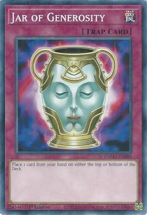 Image of Jar of Generosity (DAMA-EN080) - Dawn of Majesty 1st Edition