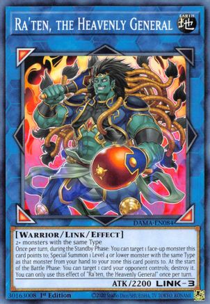 Image of Ra'ten, the Heavenly General (DAMA-EN084) - Dawn of Majesty 1st Edition