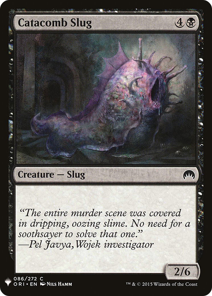 Image of Catacomb Slug (LIST-086) - The List