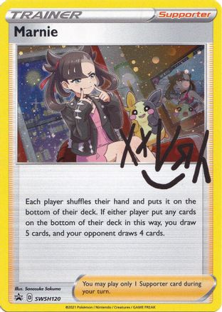 Image of Marnie SWSH120  - Holofoil SWSH Sword & Shield Promo Cards - Promo