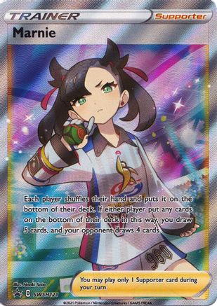 Image of Marnie SWSH121  - Holofoil SWSH Sword & Shield Promo Cards - Promo