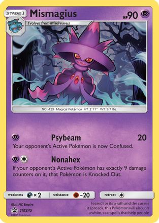 Image of Mismagius SM245  SM Promos - Promo