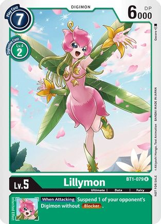 Image of Lillymon - BT1-079 (Tamer Party Vol. 2 Promo) (BT1-079) - Release Special Booster 1.0