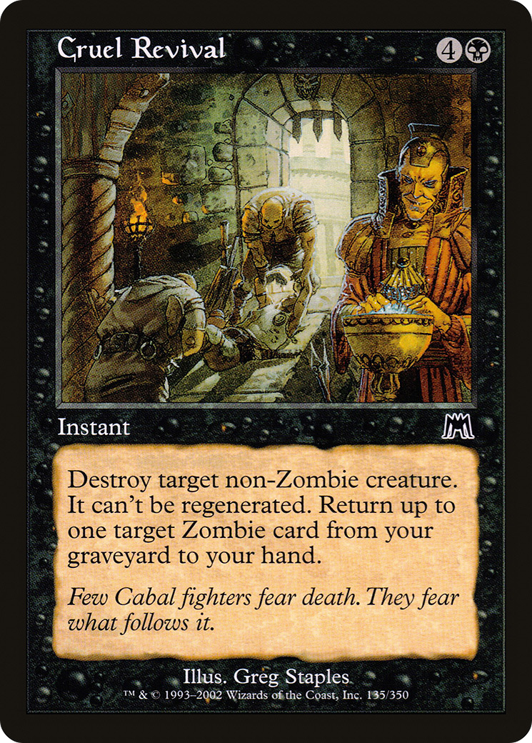 Image of Cruel Revival (ONS-135) - Onslaught Foil