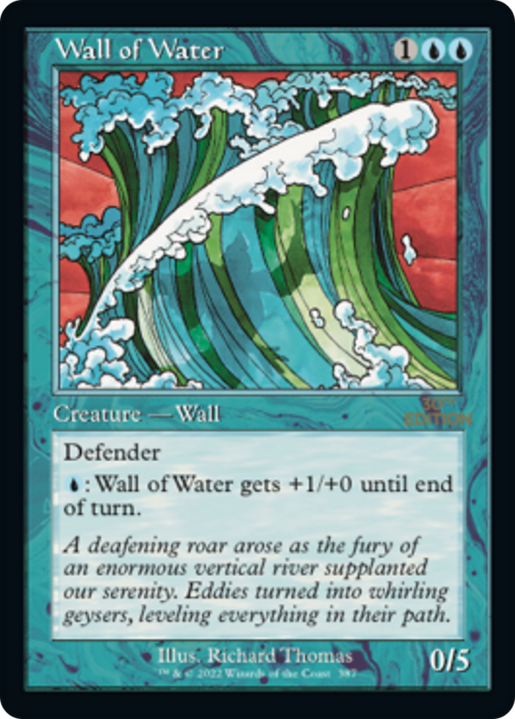 Image of Wall of Water (Retro Frame) (30A-387) - 30th Anniversary Edition