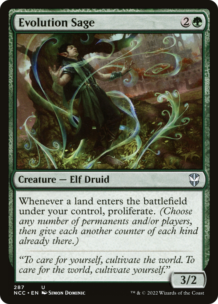 Image of Evolution Sage (NCC-287) - New Capenna Commander