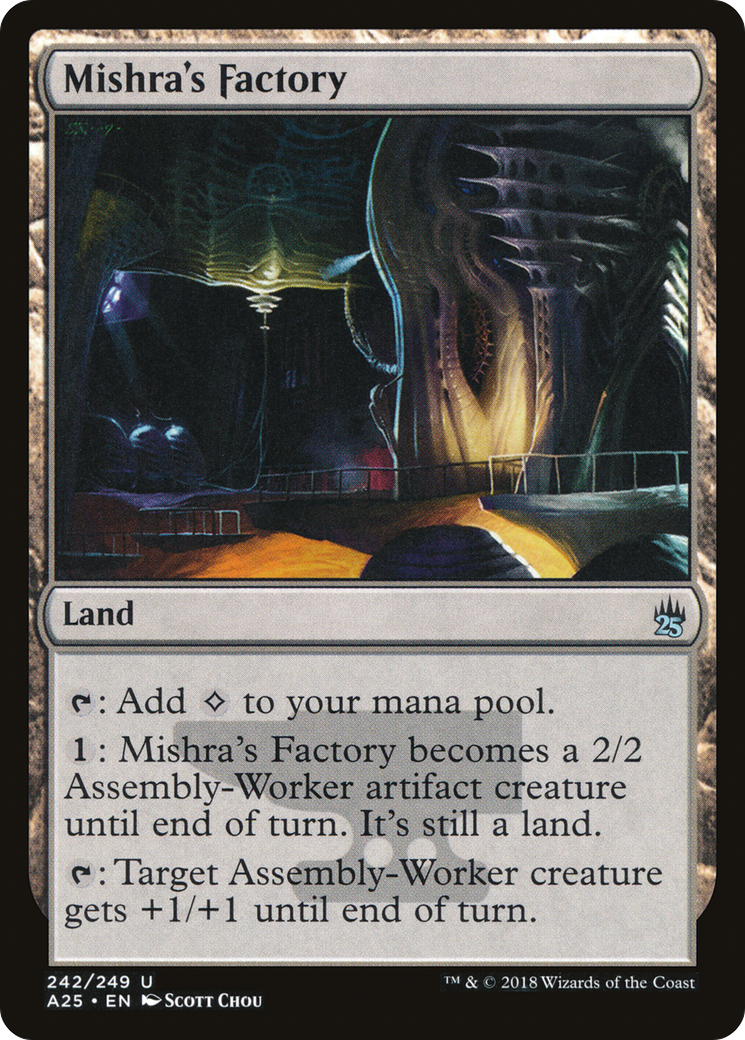 Image of Mishra's Factory (A25-242) - Masters 25 Foil