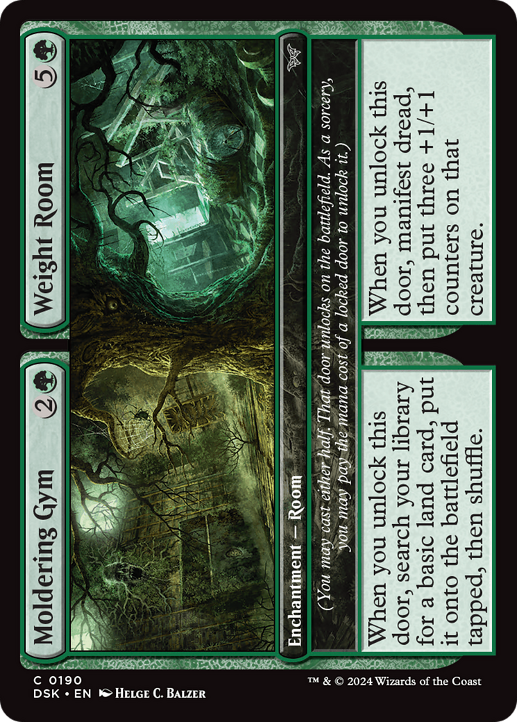 Image of Moldering Gym // Weight Room (DSK-190) - Duskmourn: House of Horror