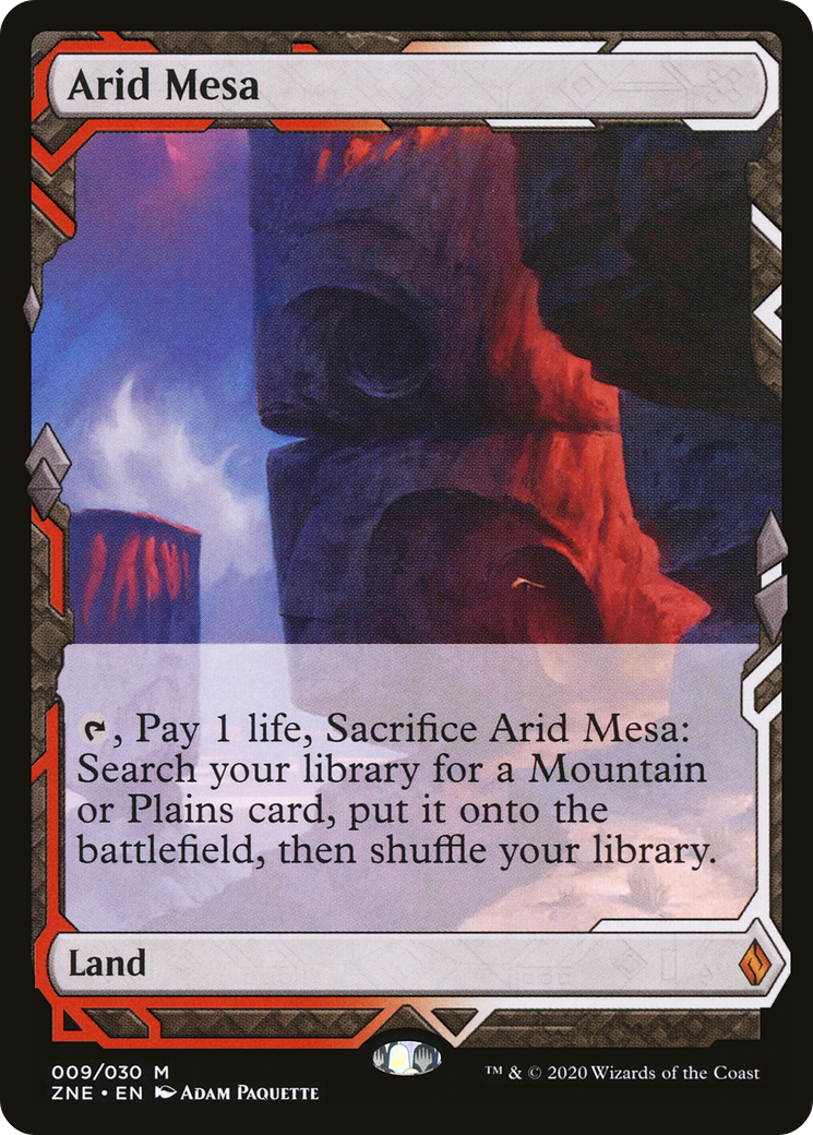 Image of Arid Mesa (ZNE-009) - Zendikar Rising Expeditions