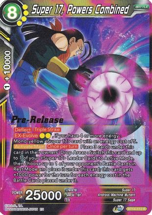 Image of Super 17, Powers Combined (BT14-112) - Cross Spirits PreRelease Cards