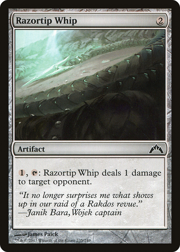 Image of Razortip Whip (GTC-235) - Gatecrash Foil