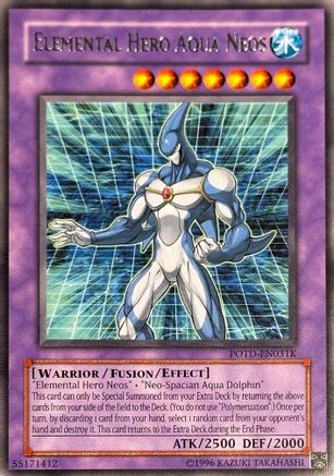 Image of Elemental Hero Aqua Neos (POTD-EN031K) (POTD-EN031K) - Redemption Replacement Unlimited
