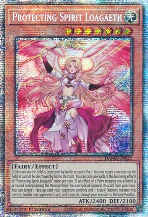 Image of Protecting Spirit Loagaeth (Starlight Rare) (DAMA-EN025) - Dawn of Majesty 1st Edition