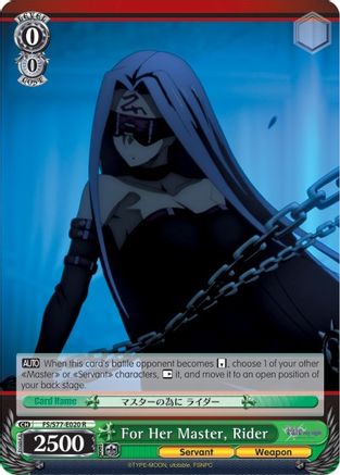 Image of For Her Master, Rider (FS/S77-E020 R) - Fate/stay night [Heaven’s Feel] Vol.2