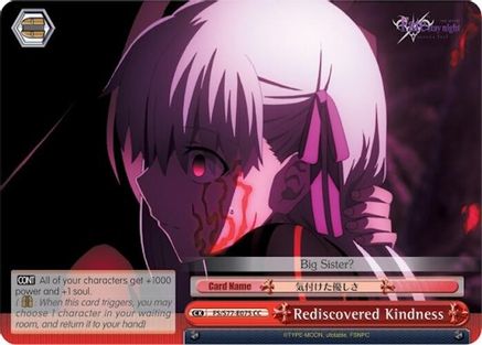Image of Rediscovered Kindness (FS/S77-E075 CC) - Fate/stay night [Heaven’s Feel] Vol.2