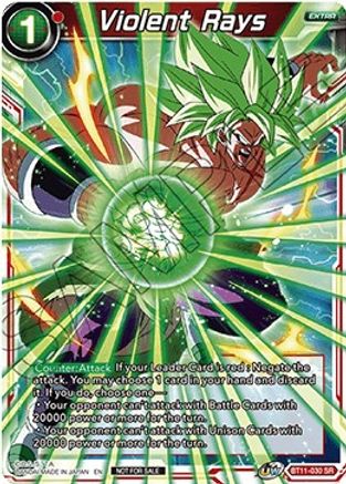 Image of Violent Rays (BT11-030) - Tournament Promotion Cards