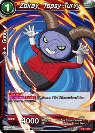 Image of Zoiray, Topsy-Turvy (P-317) - Tournament Promotion Cards