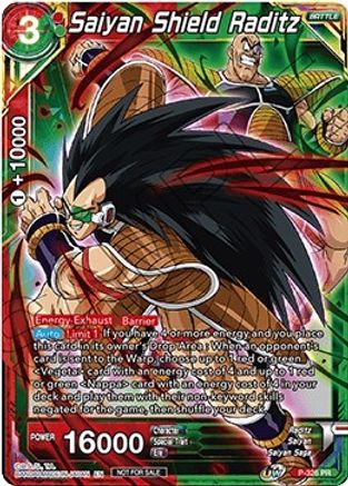 Image of Saiyan Shield Raditz (P-326) - Tournament Promotion Cards