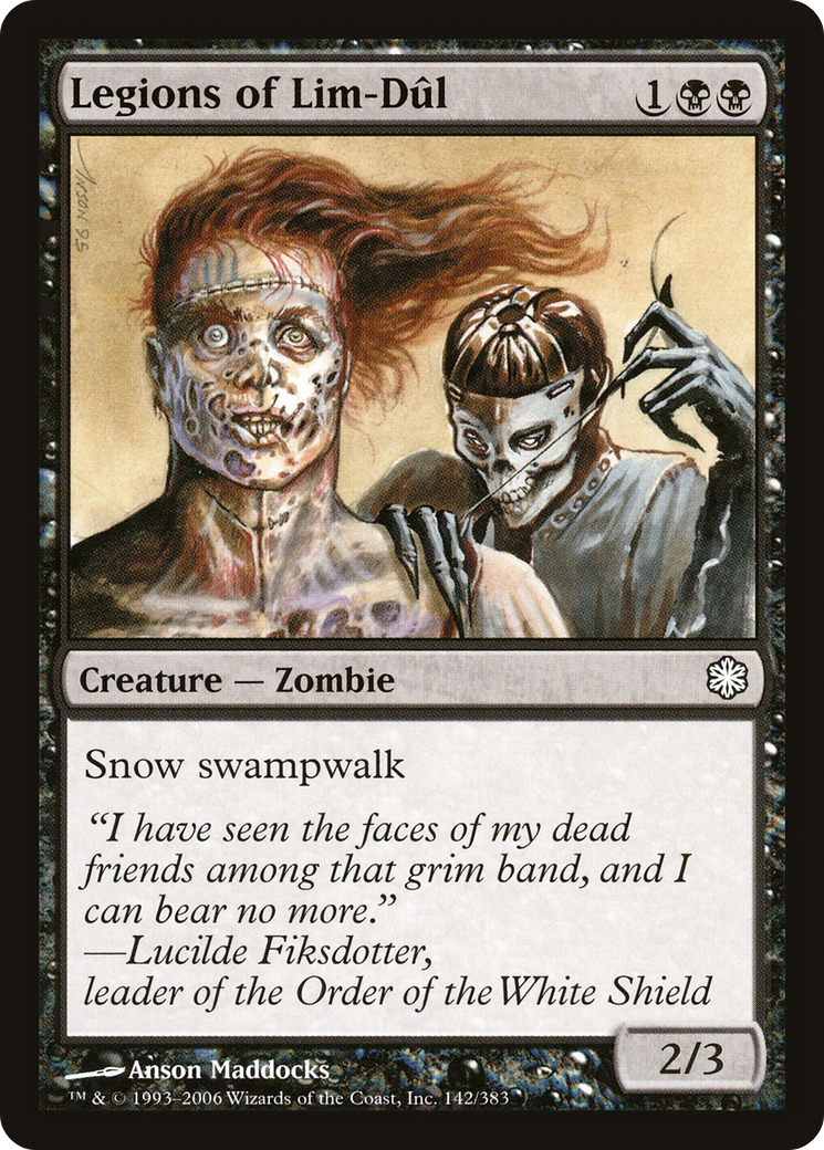 Image of Legions of Lim-Dul (CTD-142) - Coldsnap Theme Decks