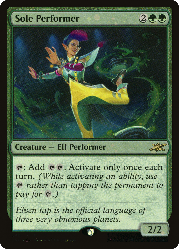 Image of Sole Performer (Galaxy Foil) (UNF-440) - Unfinity Foil