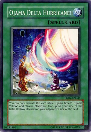 Image of Ojama Delta Hurricane!! (DR2-EN034) - Dark Revelation Volume 2 Unlimited