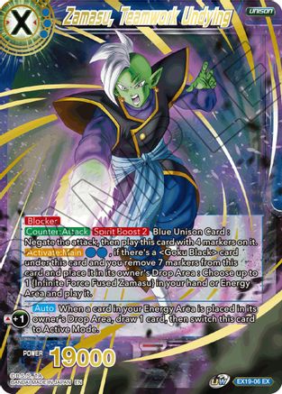 Image of Zamasu, Teamwork Undying (EX19-06) - Special Anniversary Set 2021