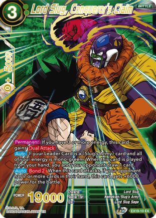 Image of Lord Slug, Conqueror's Claim (EX19-10) - Special Anniversary Set 2021 Foil