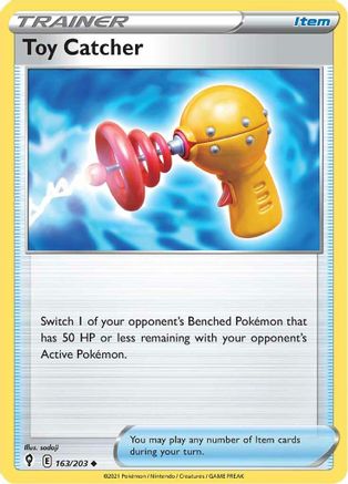 Image of Toy Catcher 163/203  SWSH07 Evolving Skies - Uncommon