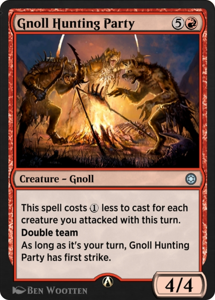 Image of Gnoll Hunting Party (HBG-055) - Alchemy Horizons: Baldur's Gate