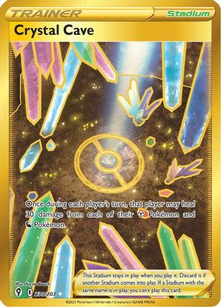Image of Crystal Cave (Secret) 230/203  - Holofoil SWSH07 Evolving Skies - Secret Rare