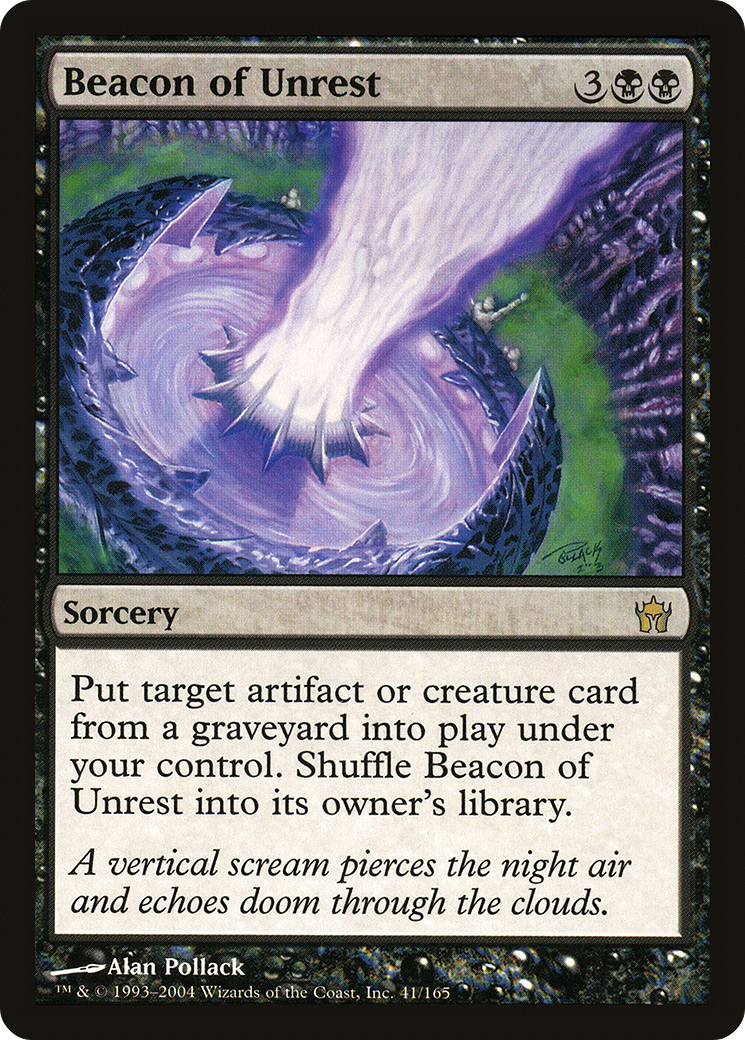 Image of Beacon of Unrest (5DN-041) - Fifth Dawn Foil