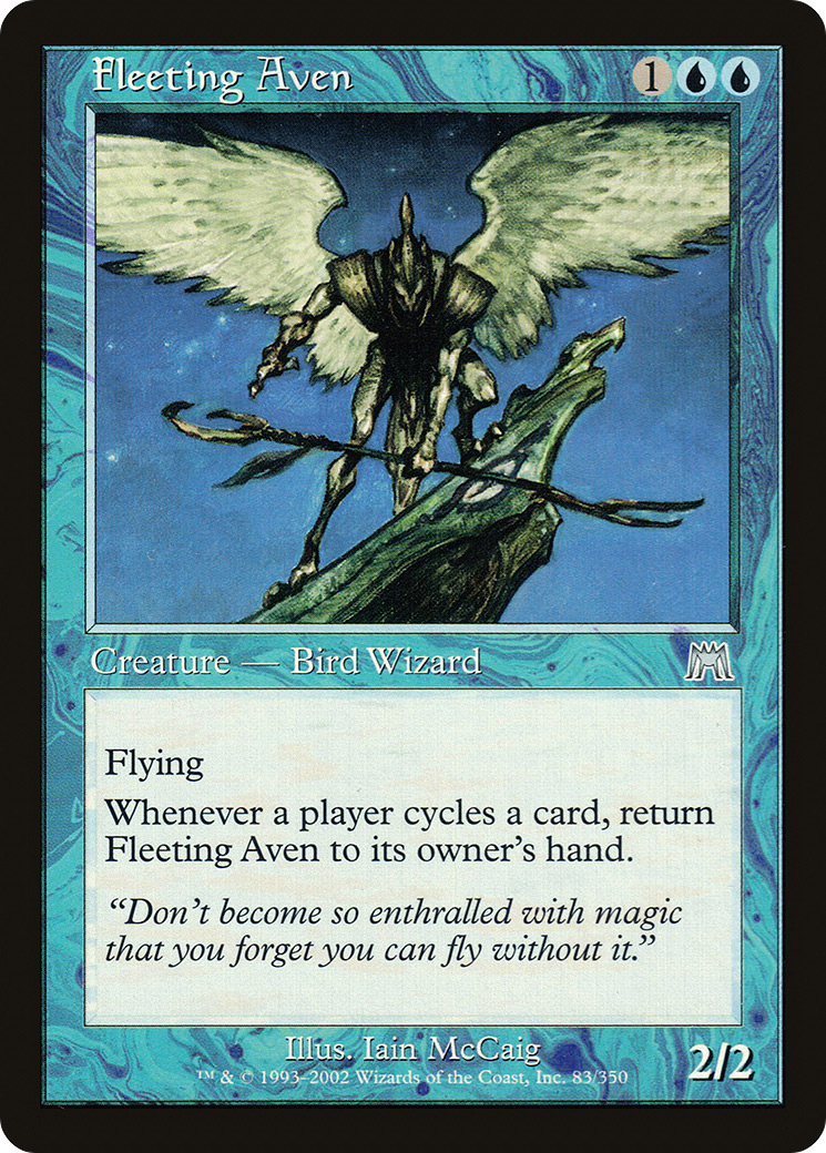 Image of Fleeting Aven (ONS-083) - Onslaught