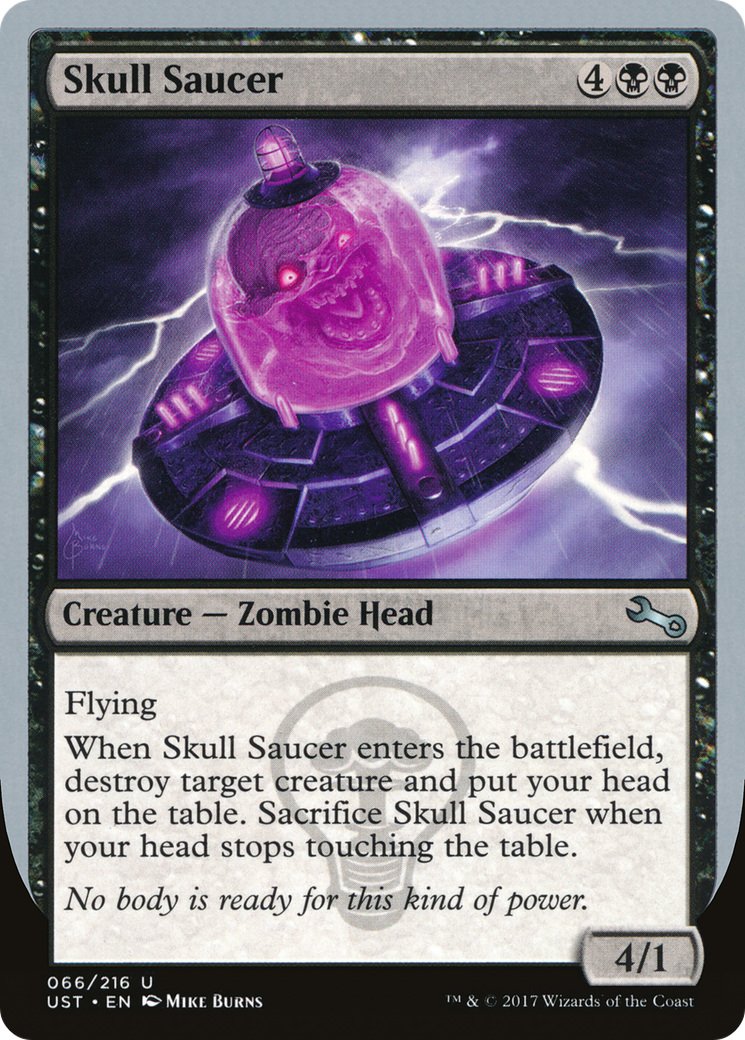 Image of Skull Saucer (UST-066) - Unstable Foil