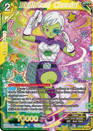 Image of Skillsteal Cheelai (EX19-32) - Special Anniversary Set 2021